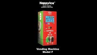 HappyIce 2022 ice cream vending machine: detail and how it operates