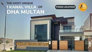 1 Kanal Full Finished Ultra Modern Style House For Sale In DHA Multan | AHAD BUILDERS MULTAN
