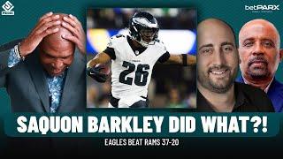 Is Saquon Barkley the NFL MVP?! | Seth Joyner Reacts to Eagles @ Rams