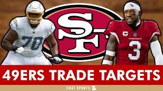 49ers Trade Rumors On All-Pro OT Rashawn Slater & Budda Baker? San Francisco 49ers Trade Targets