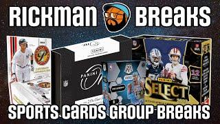  BLACK FINITE 1/1 AUTO!  Monday Night Rickman LIVE Group Breaks | NBA  NFL  MLB ️