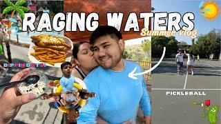 First Summer Adventure of 2024 going to a WATERPARK & Playing pickle ball | Bucket List Summer