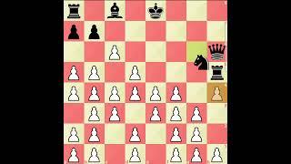 How to play chess Without King ? Chess Game :  1885 #chesspuzzleseries #chessbazaar #chessmate