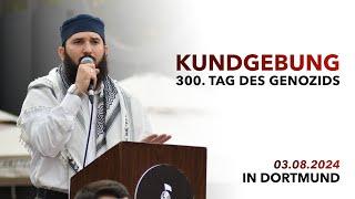 KUNDGEBUNG FÜR GAZA - 300. Tag des Genozids