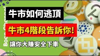 比特幣牛市該如何逃頂？I 幣圈牛市逃頂必學！讓你牛市大賺安全下車 I 現在離幣圈牛頂還有260天？