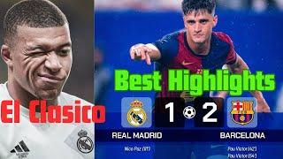 Real Madrid Vs Barcelona | El Clasico | Pre Season 2024 USA #elclasico #barca #madrid