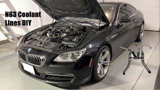 BMW N63 Turbo Coolant Lines DIY