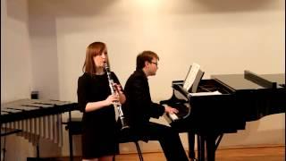 J. Ed. Barat. Piece in G-moll for clarinet-piano