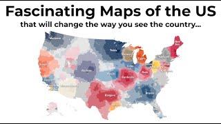 Fascinating Maps of the US that will Change the Way You See the Country...