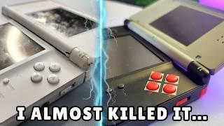 I Fixed My Brother's 14-Year-Old Nintendo DS Lite! Broken hinge & more