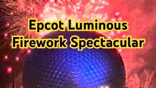 Epcot Luminous Firework Spectacular | Walt Disney World September 2024