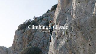 Sport climbing in El Chorro