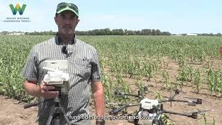 Rantizo Drone Spreading Cover Crop seed