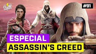 ESPECIAL A FRANQUIA ASSASSIN'S CREED com LUCKY e GAMERLIL - Flow Games #91