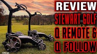 Stewart Golf Q FOLLOW & Q REMOTE Review | This is the best trolley we've EVER tried!