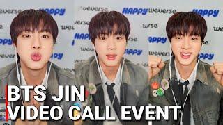 BTS Jin Video Call Fansign Event : Jin 진 Panics Over Crying ARMY & Celebrates Their Birthday 2024