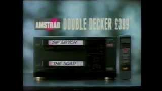 Amstrad Double Decker VCR ad - 1992