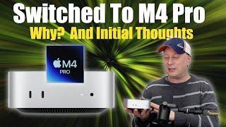 M4 Pro Mac mini – Warum bin ich vom M4-Chip umgestiegen? Was ist mir zuerst aufgefallen?