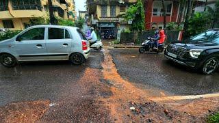 Be Careful While Travelling On This Road | Duler Mapusa Slope!!