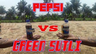 PEPSI VS GREENSUTLI experiment DP LABS