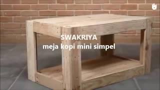 CARA TERBARU MEMBUAT MEJA KOPI SIMPEL BERNILAI JUAL TINGGI - SERBA TUTORIAL