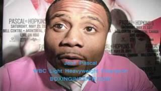 BoxingInsider.com One On One Interview with WBC Light Heavyweight Champion Jean Pascal