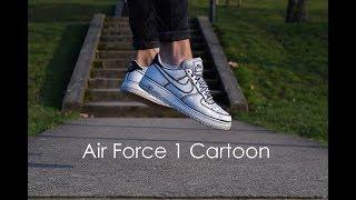 Nike Air Force 1 "Cartoon" full Custom