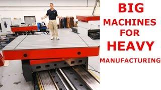 CNC Machining | Gigantic CNC Floor Type Horizontal Boring Mill  WRF 160 | FERMAT MACHINERY