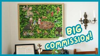 Large Commission Artwork Reflecting the Future of our World
