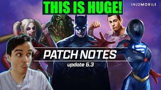 Injustice 2 Mobile Update 6.3 Patch Notes ( XP In Arena Store Lets Go)