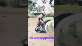 Im unstoppable!! Learn to skate with Nate #skateboarding #skatepark #australia #unstoppable #travel