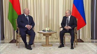 Lukashenko: I was pleasantly surprised! // Meeting with Putin. Novo-Ogaryovo, 17 February 2023