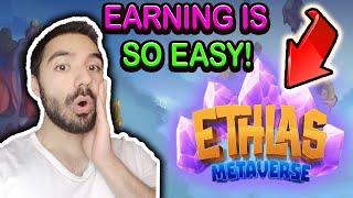 ETHLAS FREE TO PLAY & PLAY TO EARN CRYPTO GAME | NO INVESTMENT