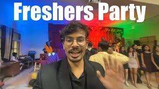 Freshers party vlog in BHU … games , food , photos and many more…but something unexpected happened !