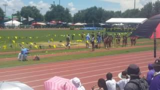 Jahnelle Saunders 13 year old age group, apart of broken record jumping 18'5.25 @CLUB NATIONALS