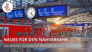 Neues im Nahverkehr: Diese 5 Innovationen machen den Regionalzug in Deutschland jetzt attraktiver!