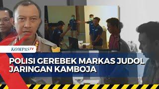 Polisi Gerebek Markas Judi Online Jaringan Kamboja di Bandung, 5 Tersangka Ditangkap