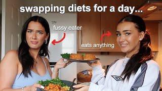 SWAPPING DIETS FOR A DAY.. | emandloz