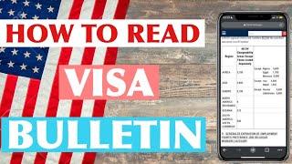 How To Read Visa Bulletin For the Diversity Lottery | Visa Bulletin For Green Card Lottery (DV 2024)