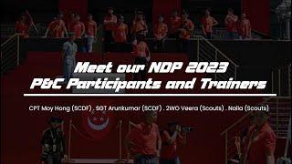 NDP 2023 - Parade & Ceremony Participants and Trainers