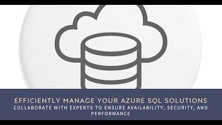 DP-300 | Part-1 Administering Microsoft Azure SQL Solutions