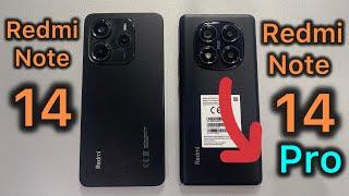 Difference between Redmi Note 14 vs Redmi Note 14 pro