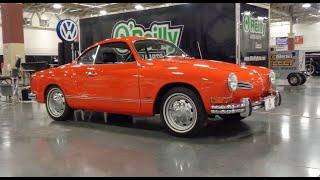 1972 Volkswagen Karmann Ghia Coupe in Orange & Engine Sound on My Car Story with Lou Costabile