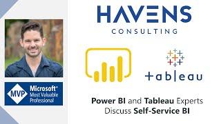 Power BI & Tableau Experts Discuss Self Service BI