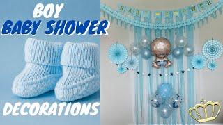 Fun Boy Baby Shower Decorations | DIY Baby Shower Decoration Ideas