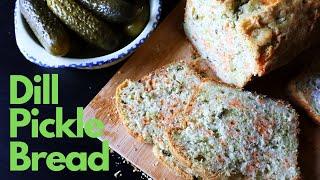 Amazing Dill Pickle Bread ~ No Yeast or Kneading