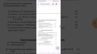 How to prepare family law 2 for second semester examination.