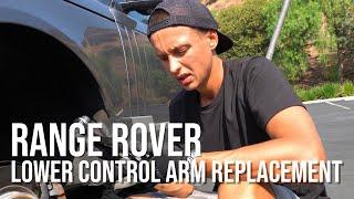 How to Replace the Front Lower Control Arms on a 2013-2020 Range Rover