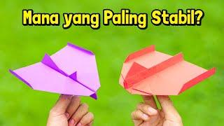 TOP 2 Stable Flying Paper Airplane with 4 Stabilizers - ELEKTROGAMI 2025