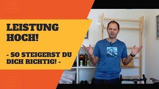 Training richtig steigern! So schaffst du beim Rennradtraining die nächste Leistungsstufe!